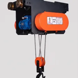 CRABE TYPE WIRE ROPE HOIST DOUBLE GIRDER
