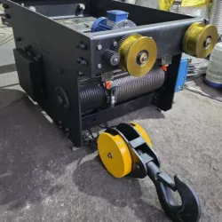 CRABE TYPE WIRE ROPE HOIST DOUBLE GIRDER