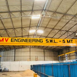 5 TON CAPACITY DOUBLE  GRIDER EOT CRANE