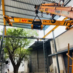 1 Ton Capacity Single Grider EOT Crane