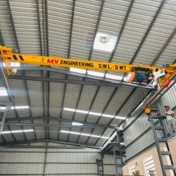 3 Ton Capacity Single Grider EOT Crane