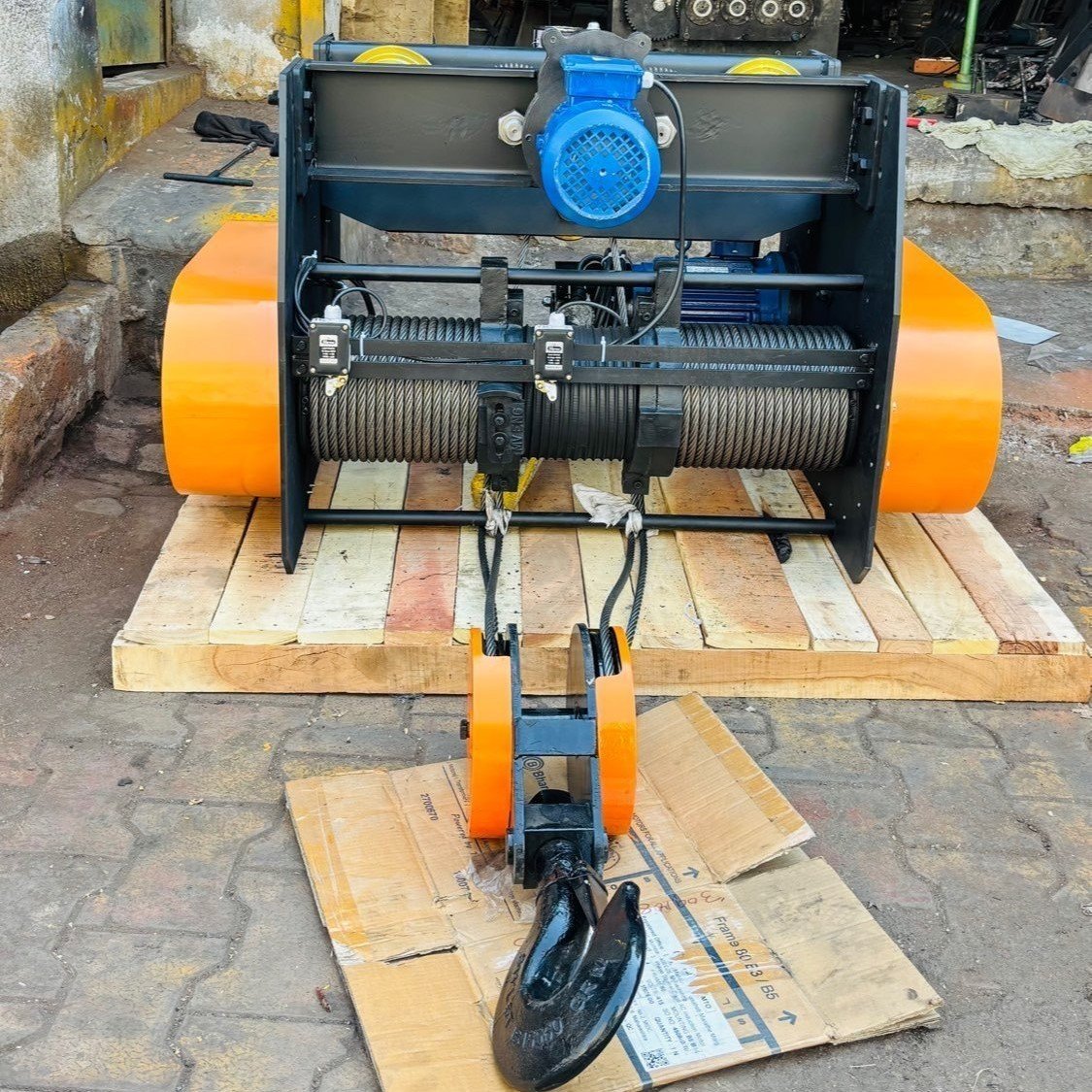 10 Ton Capacity Electric Wire Rope Hoist