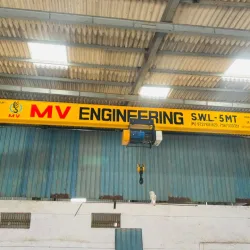 1 Ton Capacity Single Grider EOT Crane