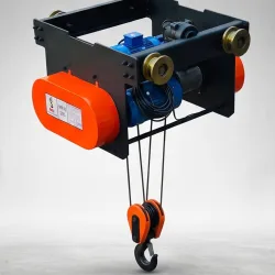 CRABE TYPE WIRE ROPE HOIST DOUBLE GIRDER