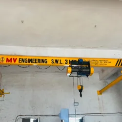 3 Ton Capacity Single Grider EOT Crane