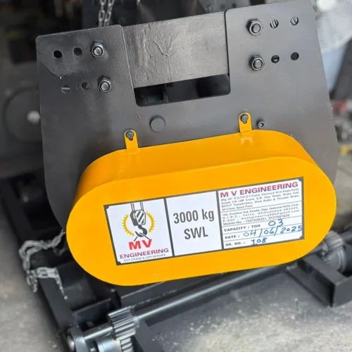3 Ton Capacity Electric Wire Rope Hoist
