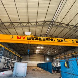 5 TON CAPACITY DOUBLE  GRIDER EOT CRANE