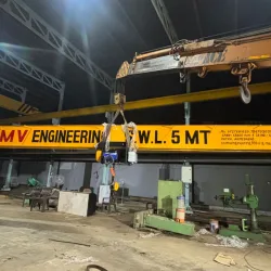 5 Ton Capacity Single Grider EOT Crane