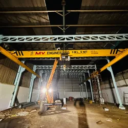 5 Ton Capacity Single Grider EOT Crane