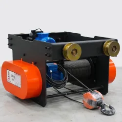 CRABE TYPE WIRE ROPE HOIST DOUBLE GIRDER